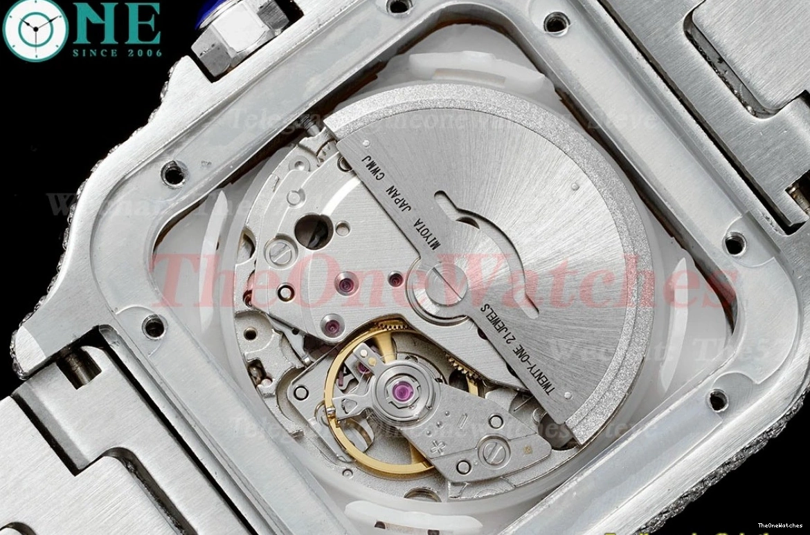 AMG 40mm Mens RG Rmn Dia SS XL MY9015 Santos 100 SS 0415